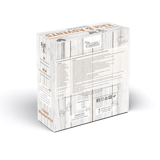 Gewürz-Adventskalender 2025 mit 24 hochwertigen Käse- & Weihnachtsgewürzen