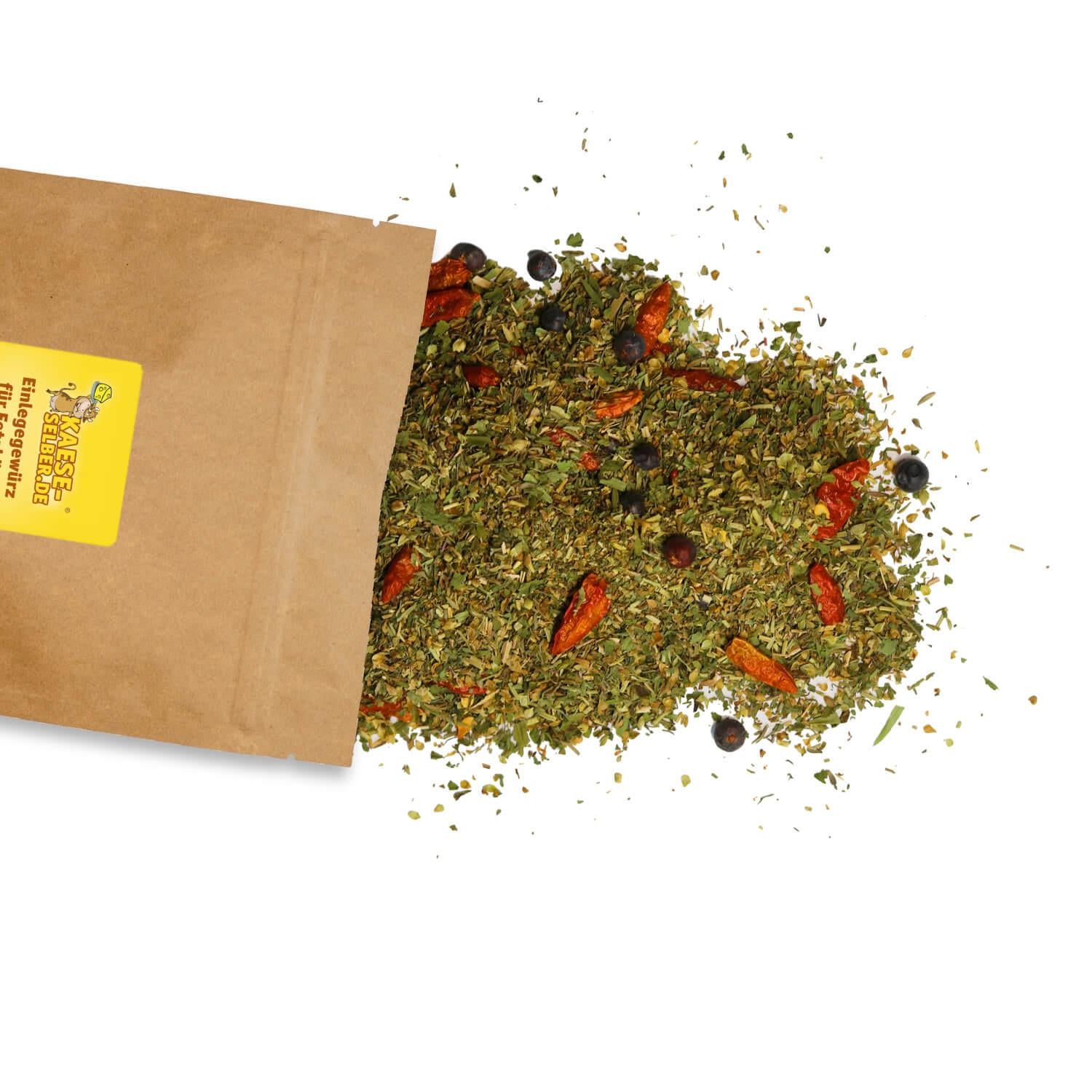 Einlegegewürz für Fetakäse Inhalt