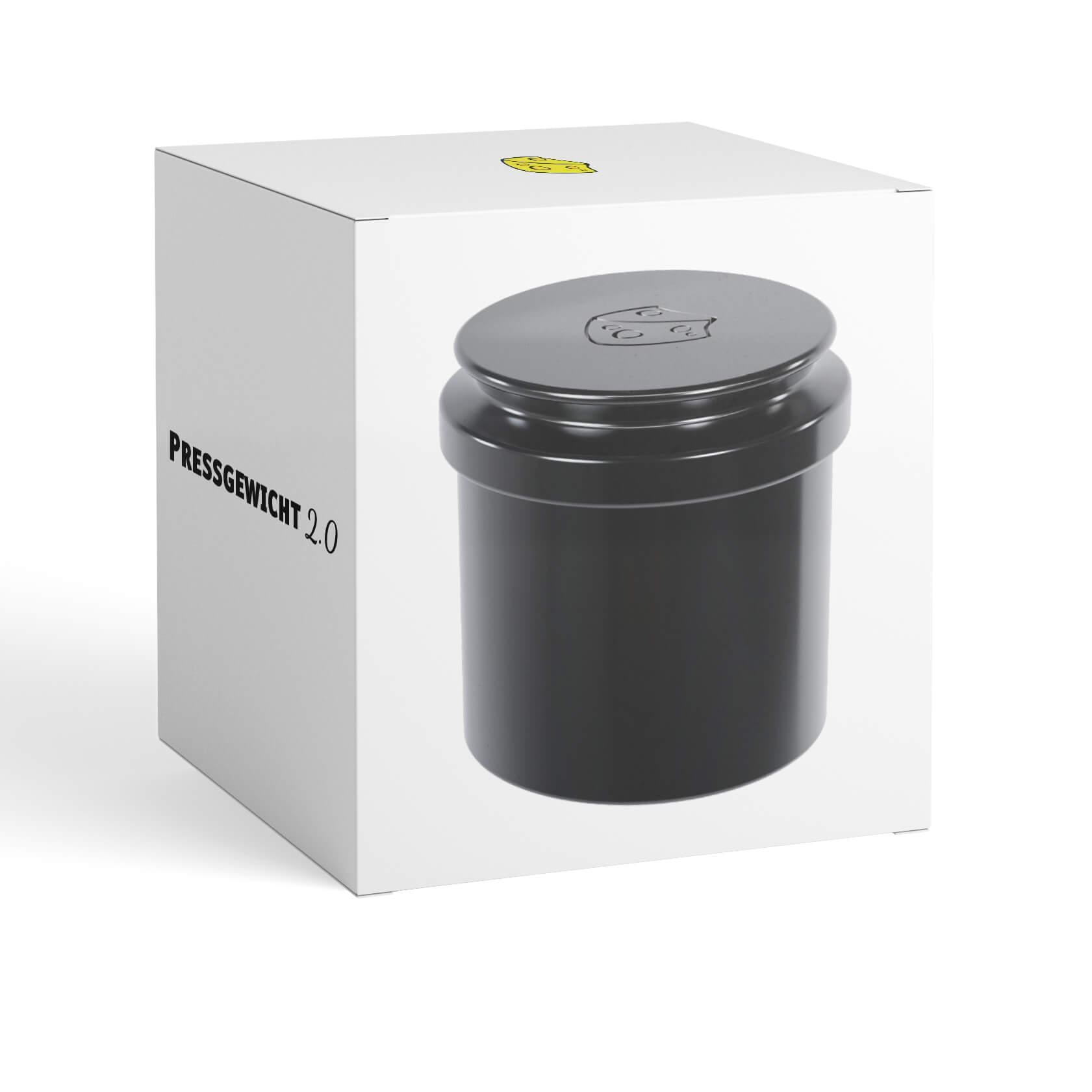 2 kg Pressgewicht 2.0 Verpackung