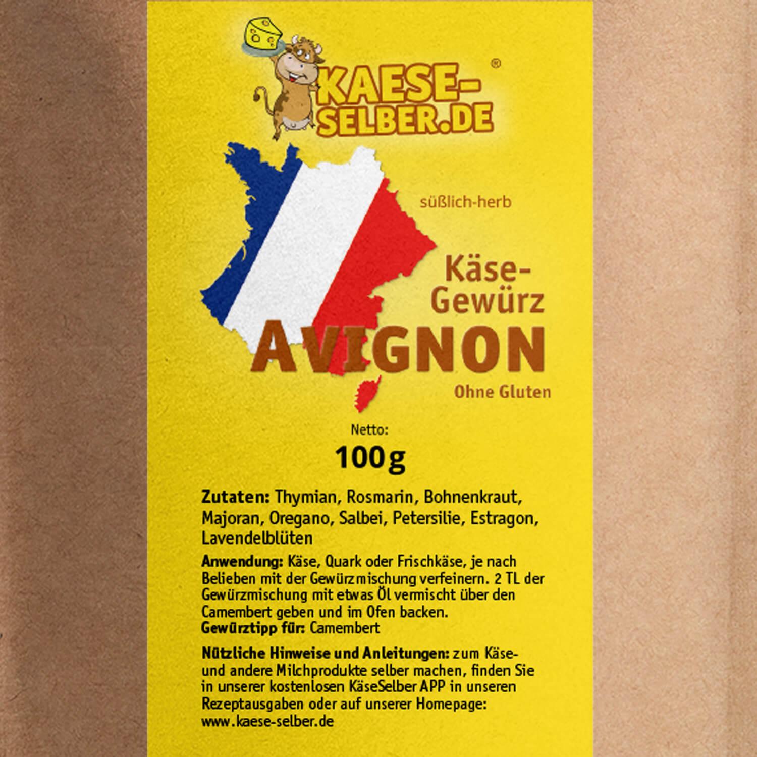 Käse-Gewürz Avignon 100 g