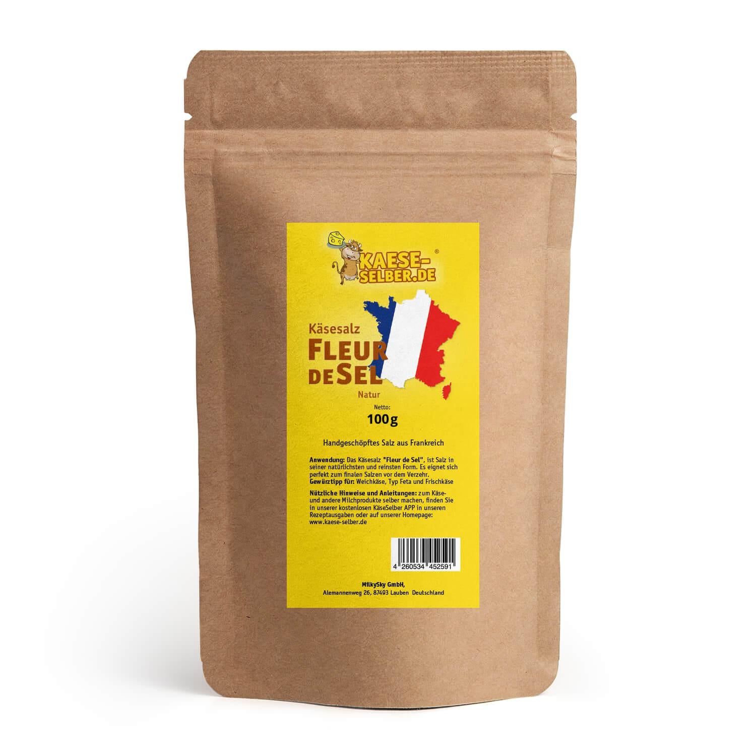 Fleur de Sel Meersalz Verpackung