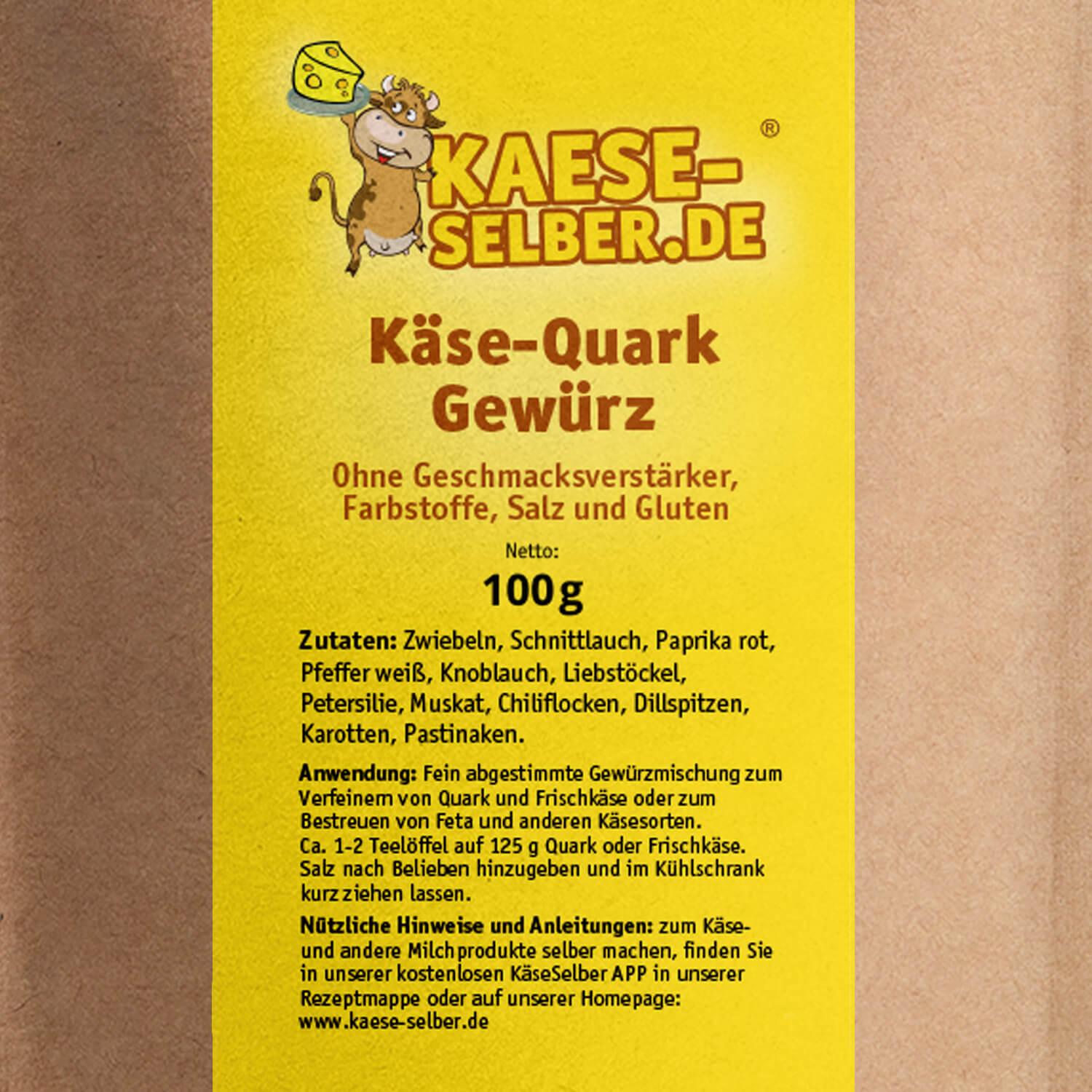Käse - Quark Gewürzmischung