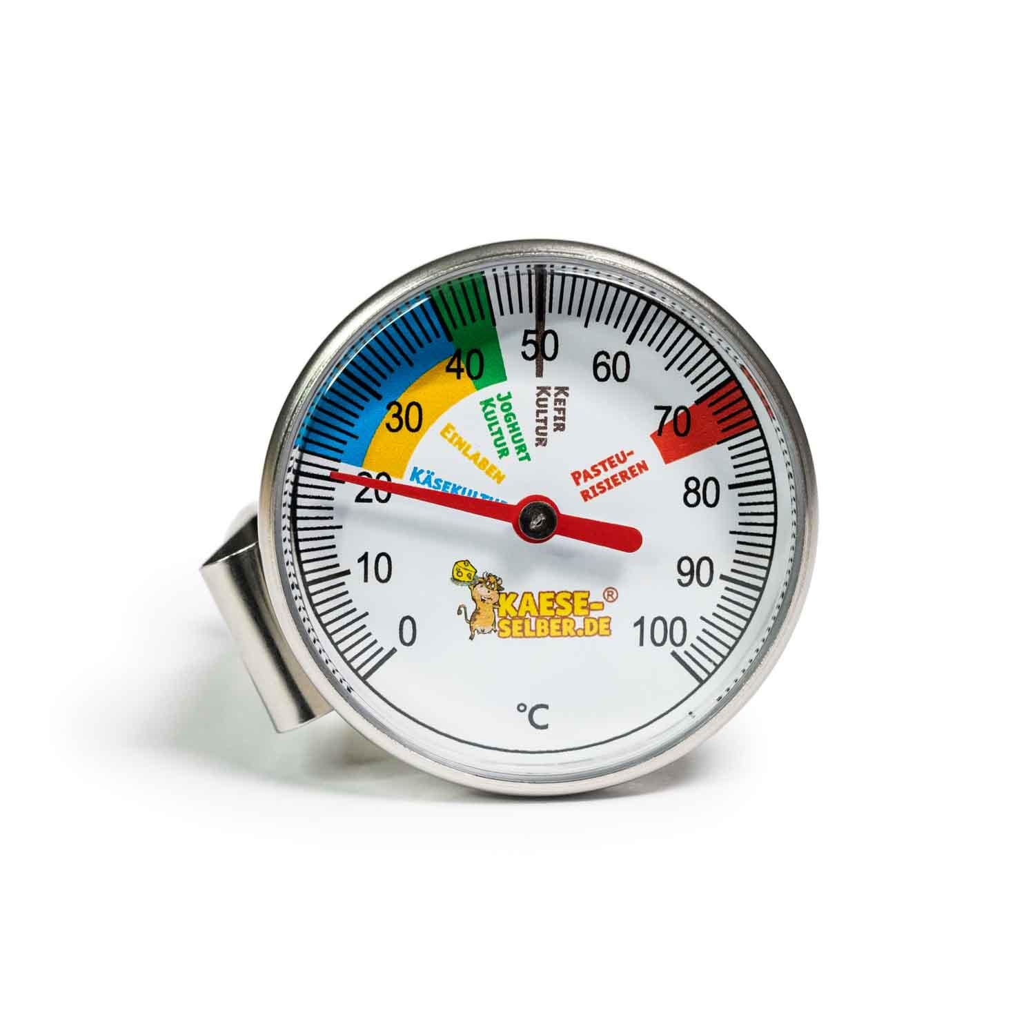 Edelstahl Thermometer zur Herstellung von Käse